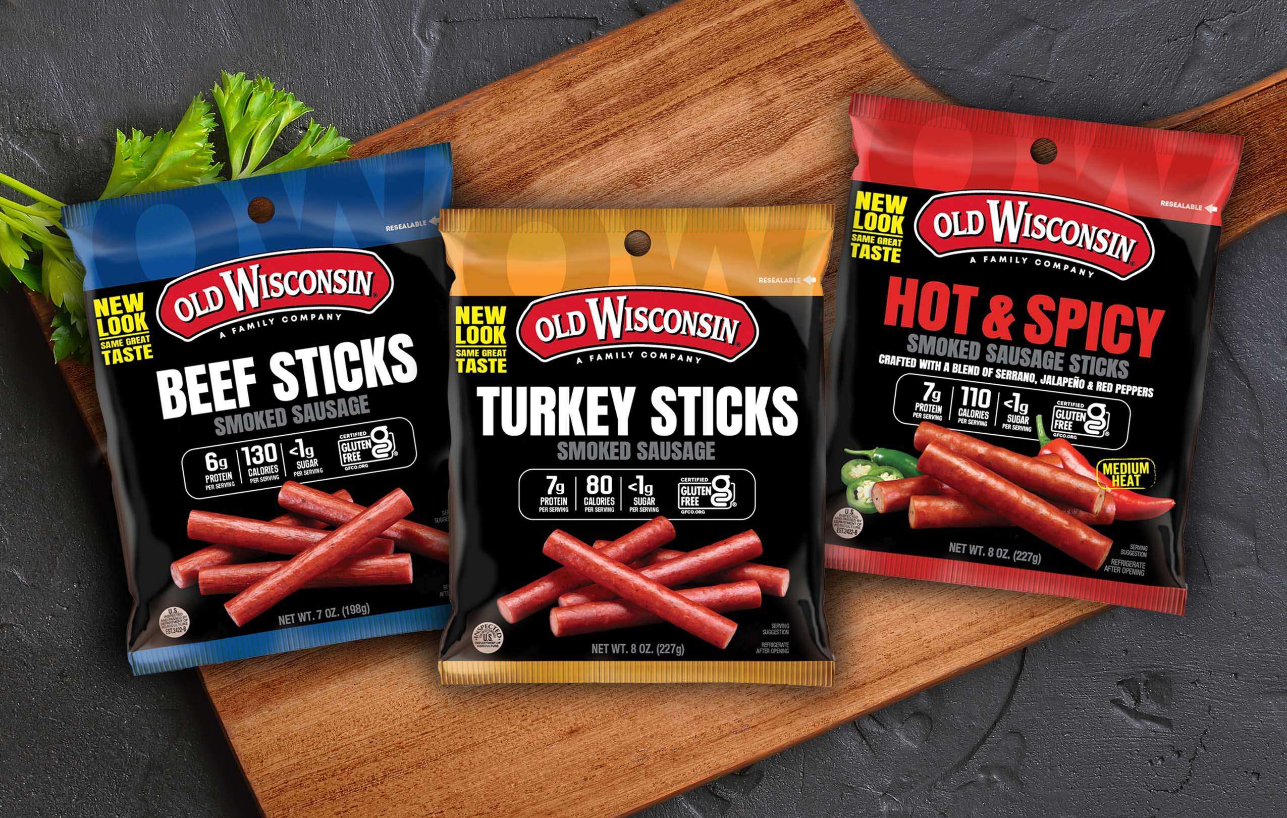 Meat Snack Sticks Packaging Design by PKG
